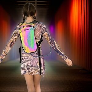 Sojourner rainbow reflective hydropack